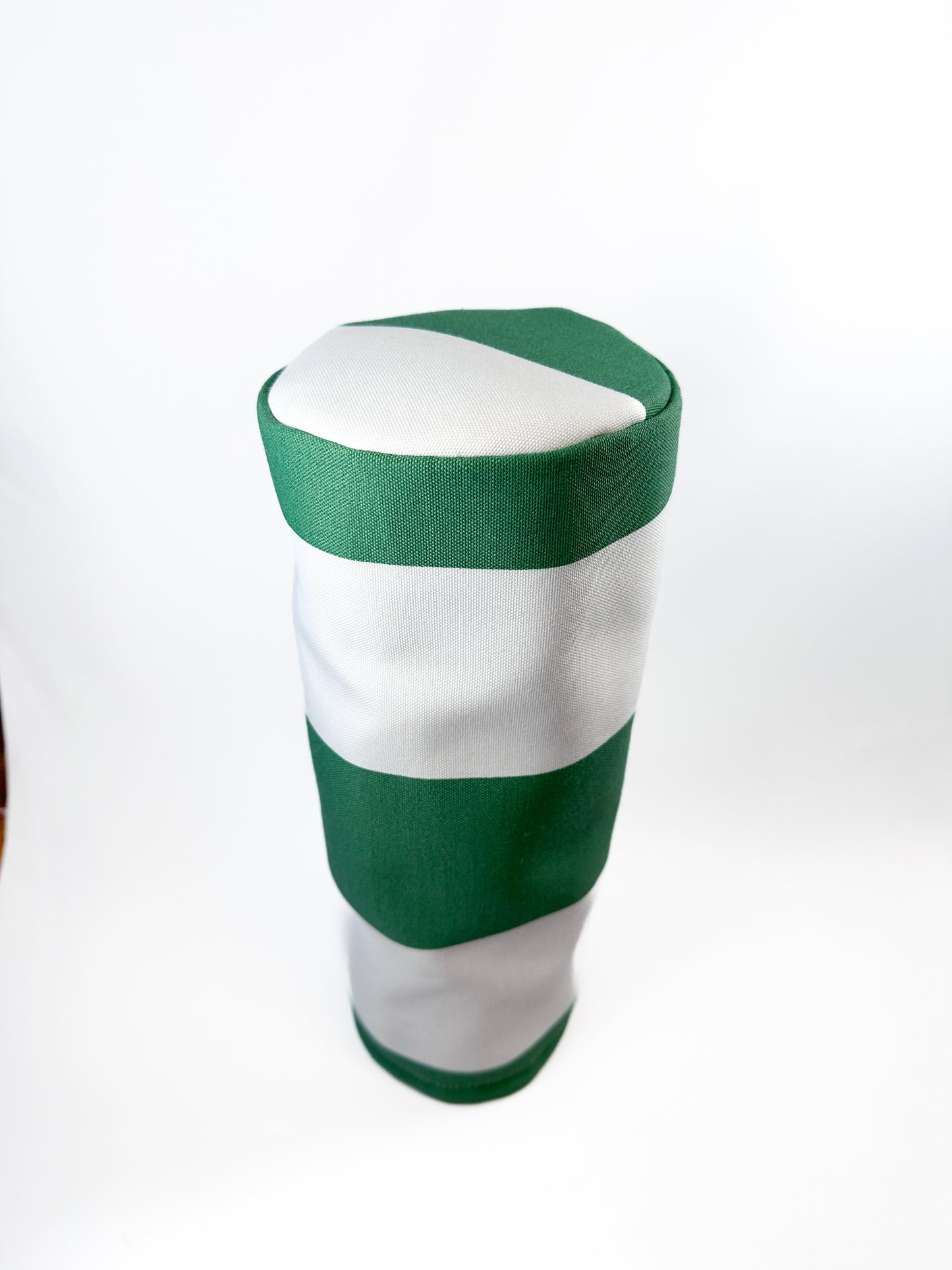 Green & White Stripe