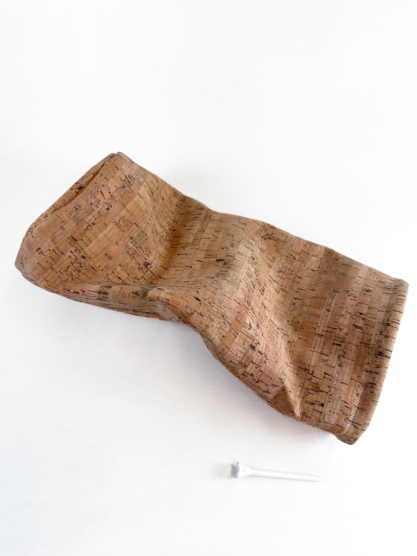 Cork! Natural cork barrel style golf headcover