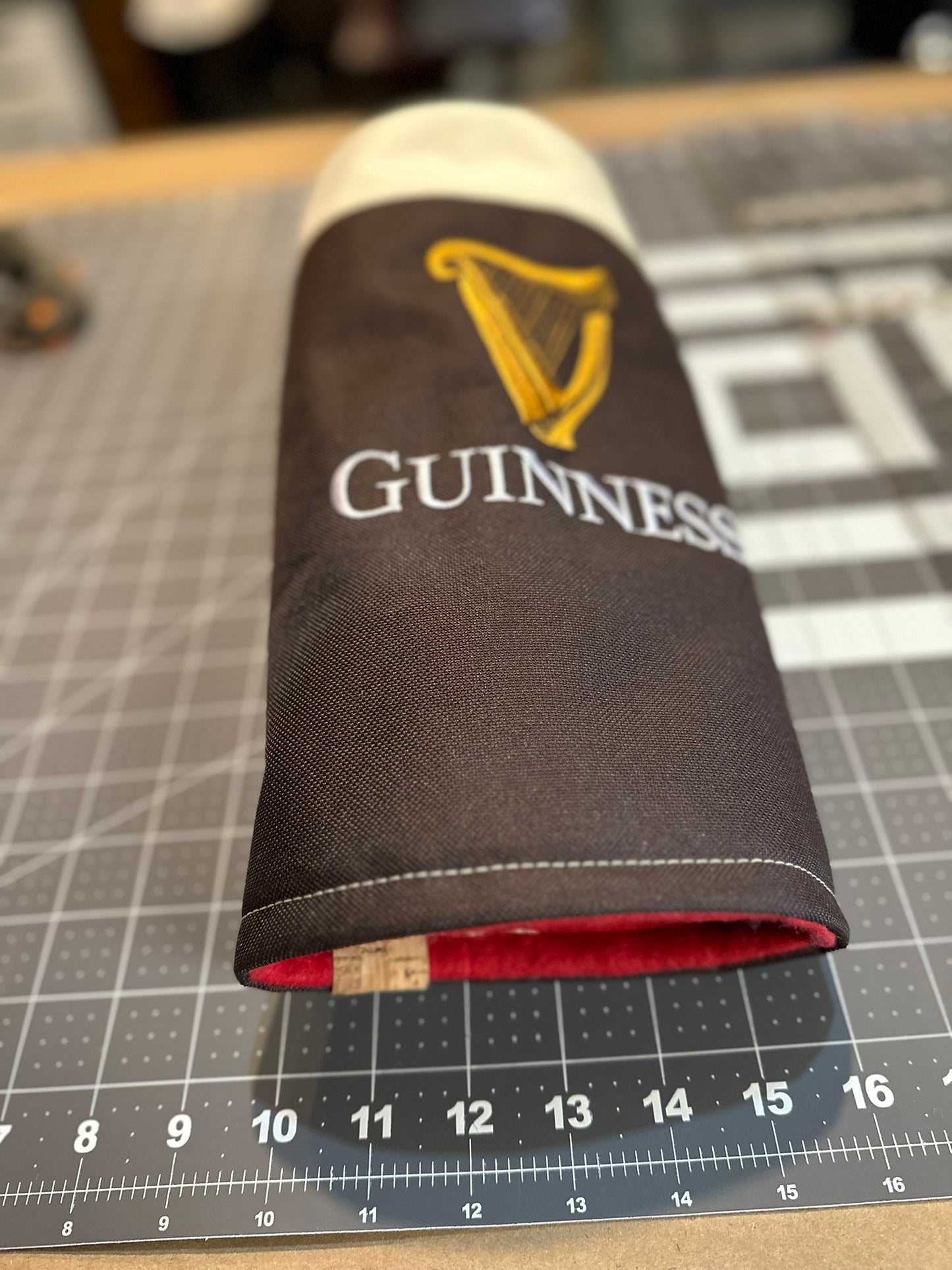 Custom Dark Beer Driver Cover