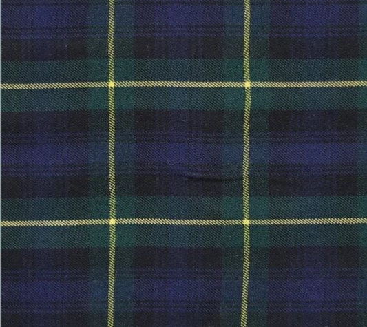 Online custom Gordon tartan fabric fee